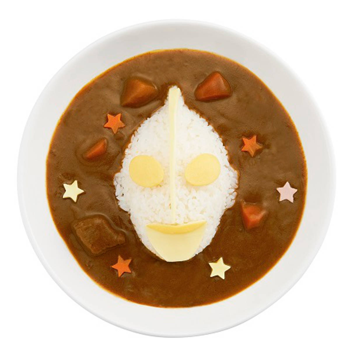 ごはん型 ウルトラマン （ ご飯型 ご飯抜き型 デコカレー キャラカレー