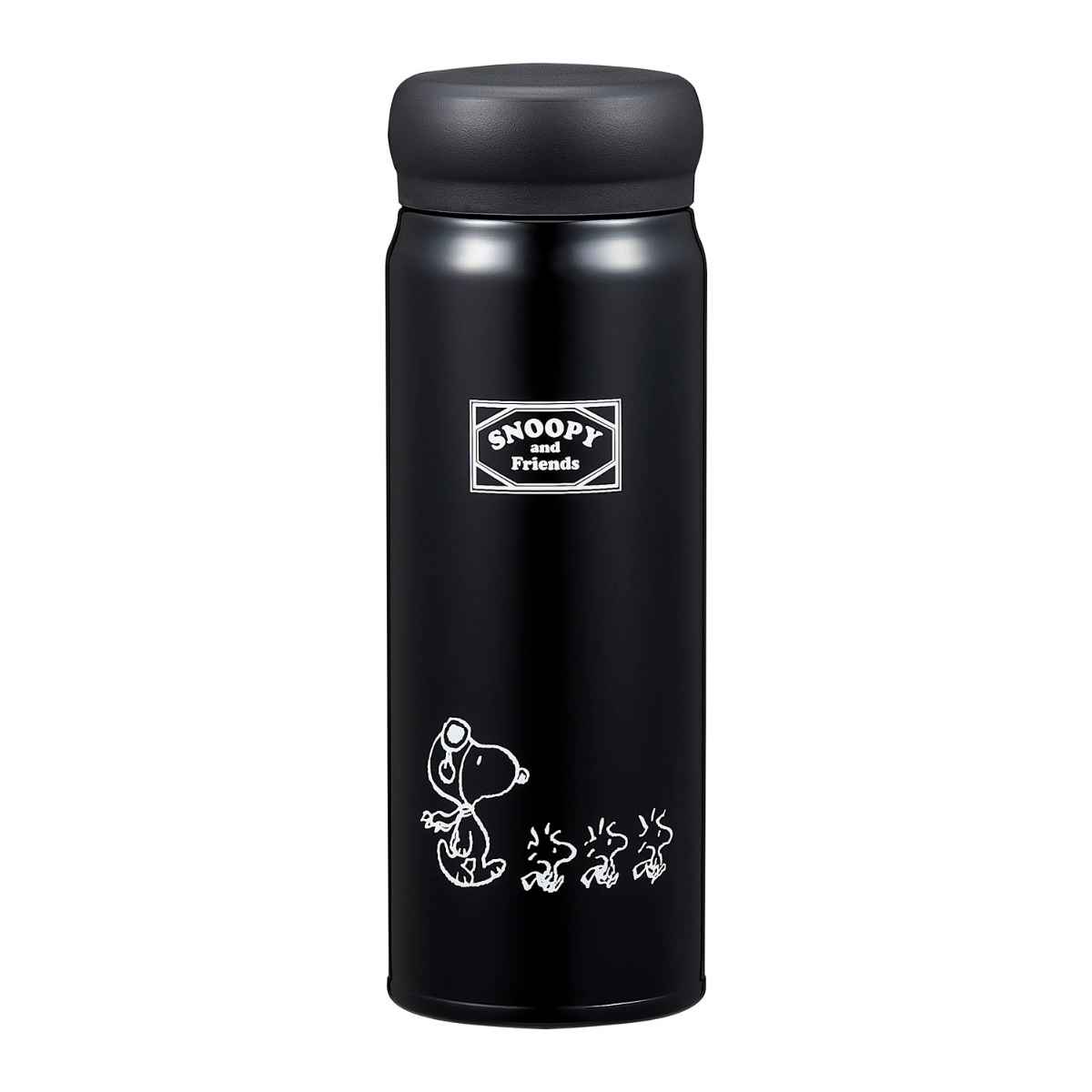 水筒 ダイレクトステンレスボトル スヌーピーBlack 480ml （ SNOOPY