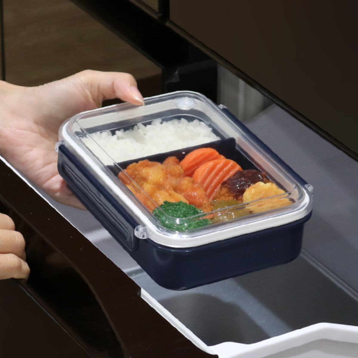 OSK（オーエスケー） お弁当箱 1段 まるごと冷凍弁当 650ml 5個セット