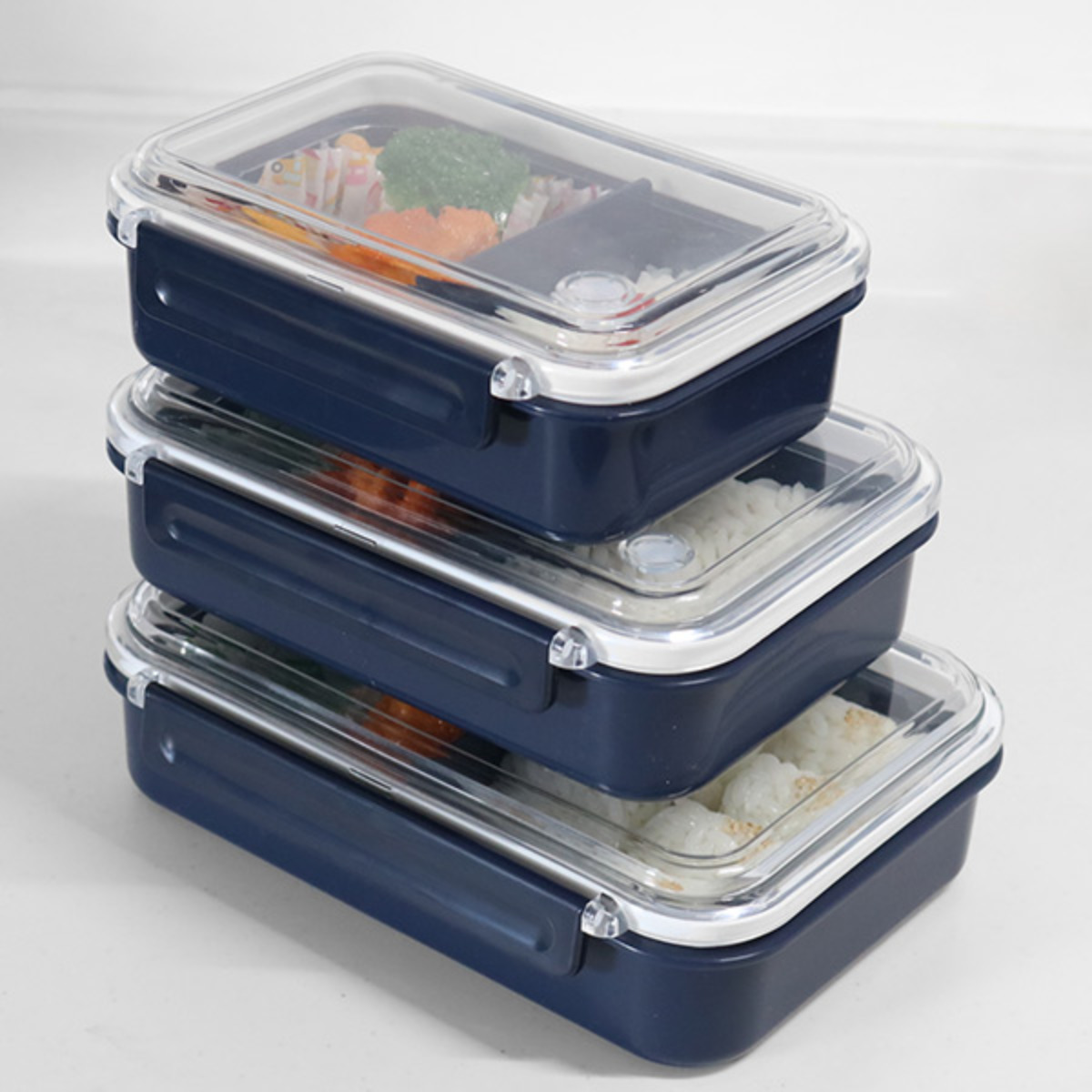 OSK（オーエスケー） お弁当箱 1段 まるごと冷凍弁当 800ml 5個セット