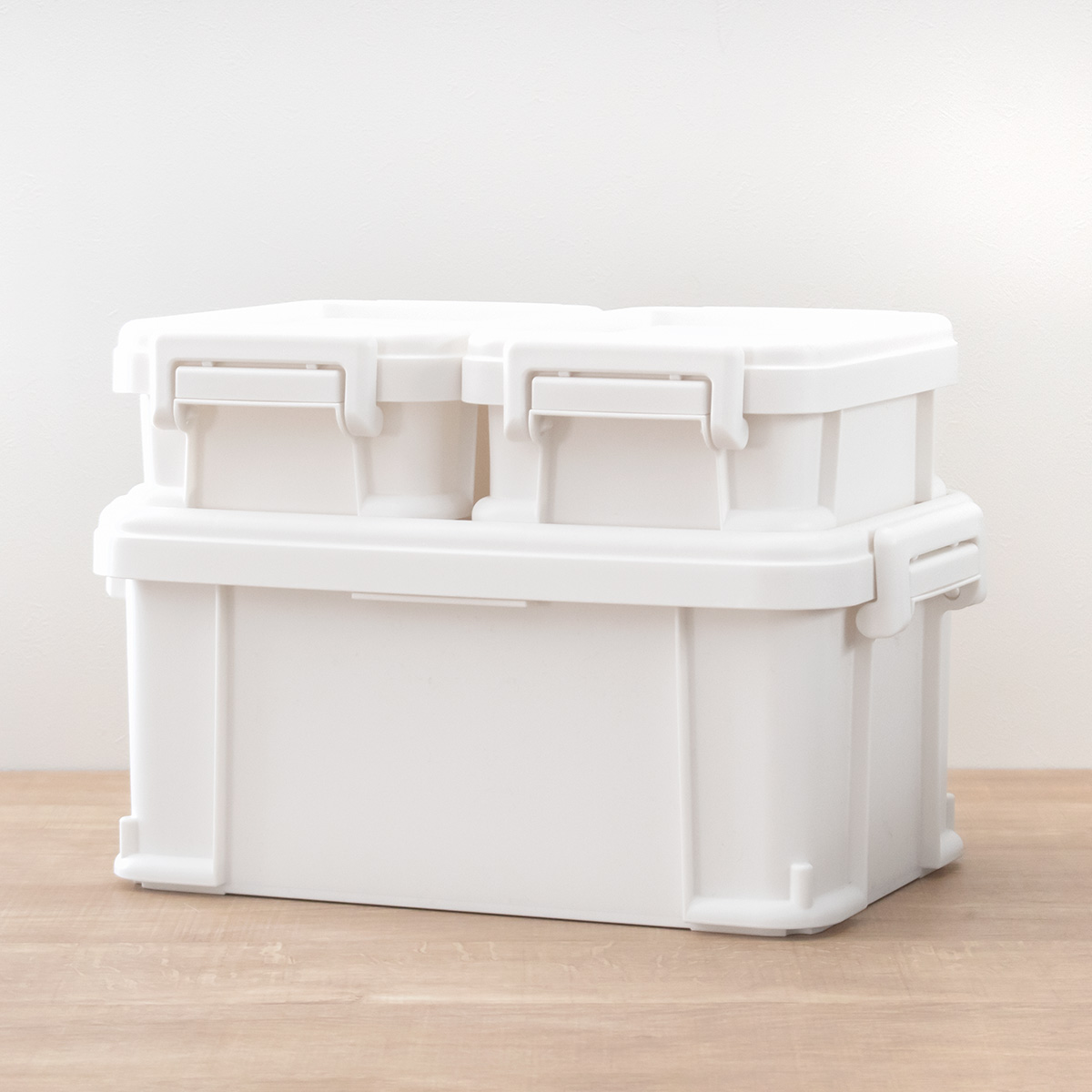 SANKA 収納ボックス ナチュラトラックス 幅24.5×奥行17.2×高さ9cm 24S