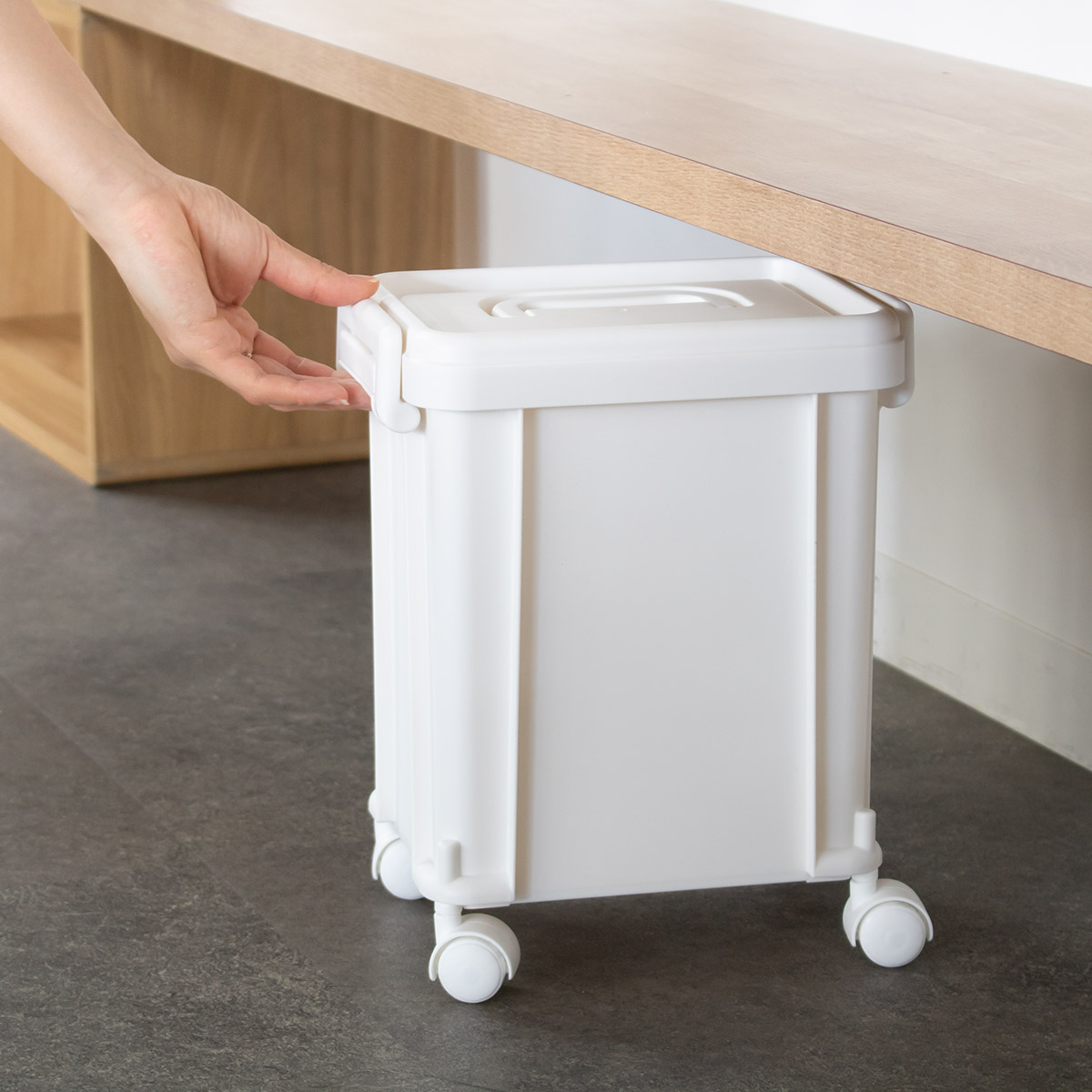 SANKA 収納ボックス ナチュラトラックス 幅24.5×奥行17.2×高さ26cm 24L