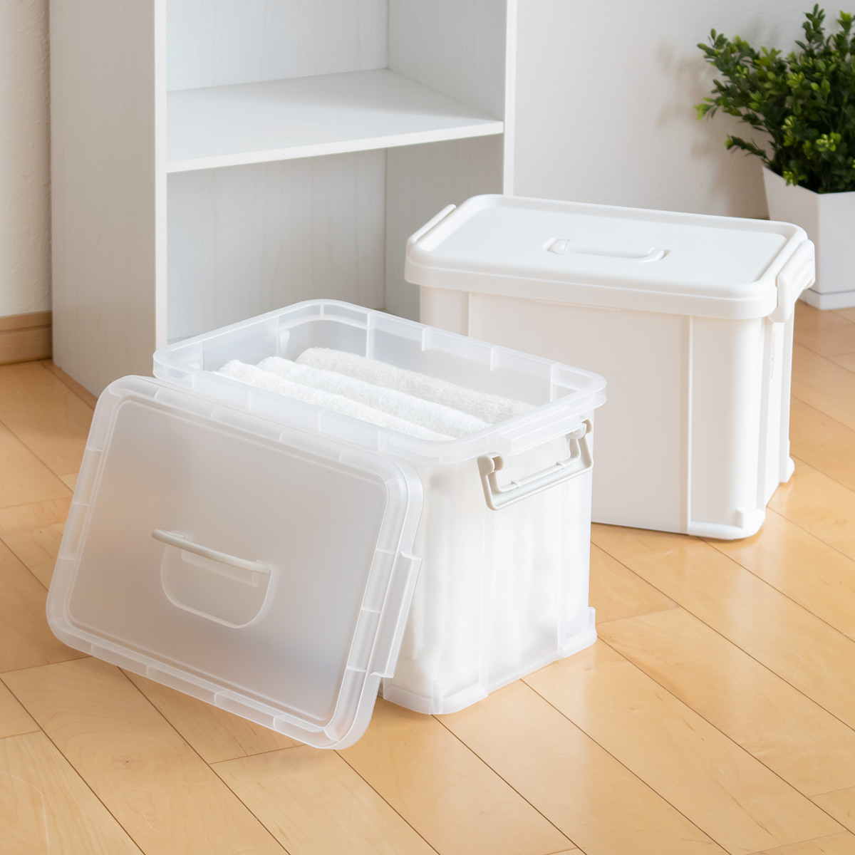 SANKA 収納ボックス ナチュラトラックス 幅38.8×奥行24.6×高さ26cm 39L