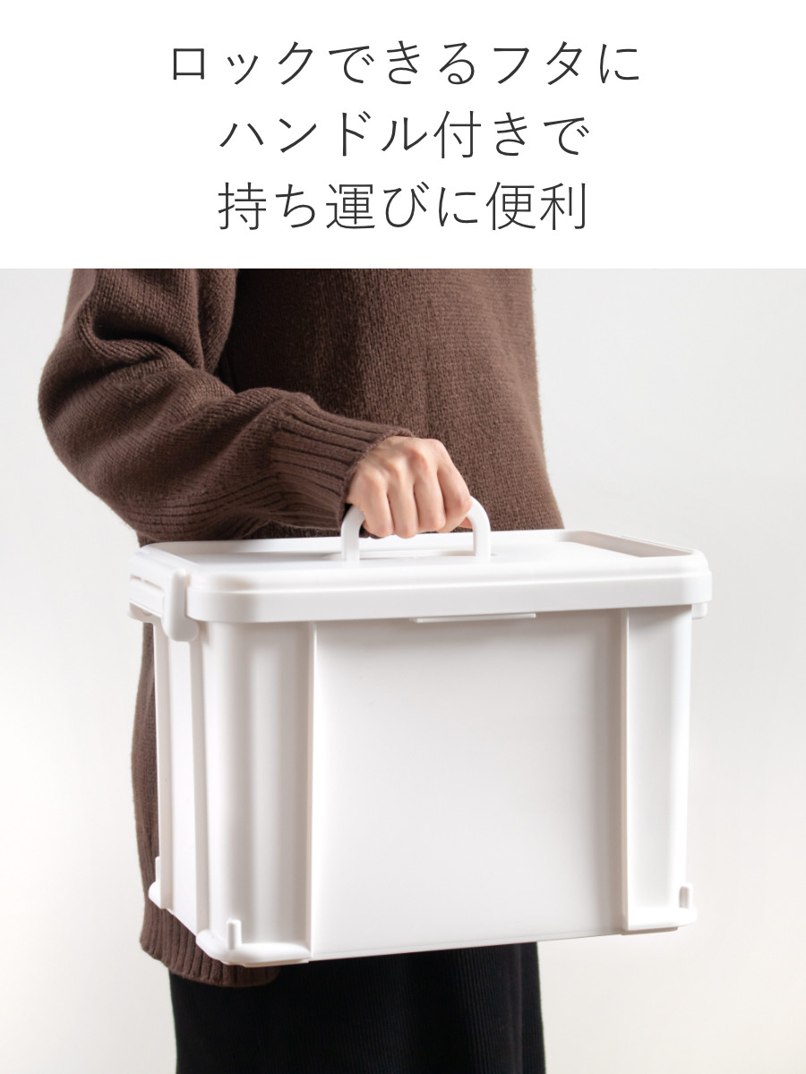 SANKA 収納ボックス ナチュラトラックス 幅38.8×奥行24.6×高さ26cm 39L