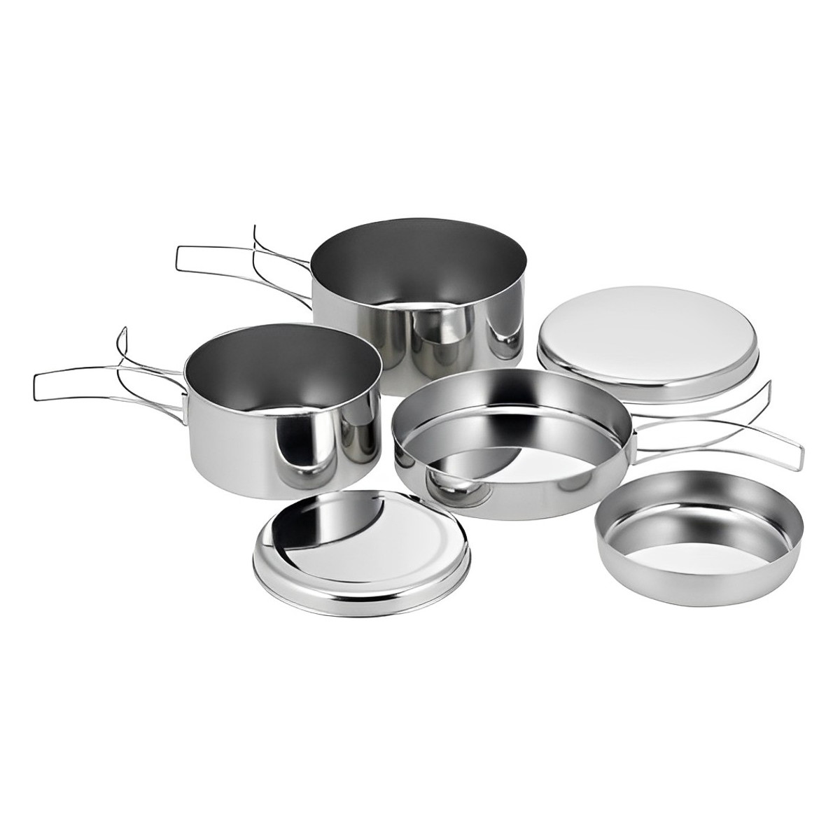 アウトドア調理器具 ツーリングクッカーセット 6pcs