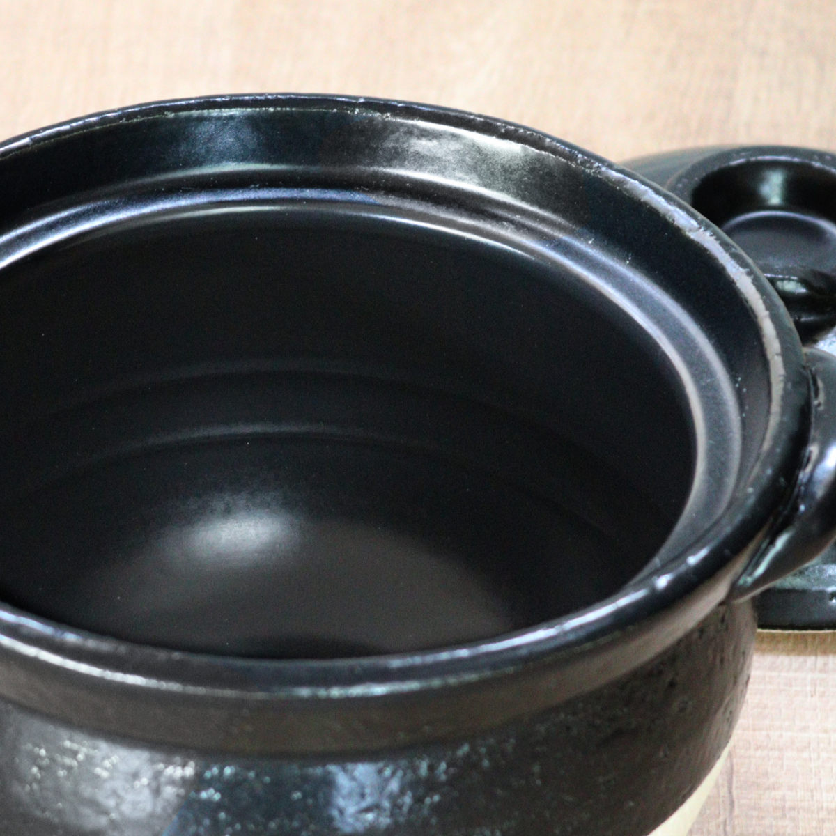 炊飯土鍋 3合 絶品ごはん鍋 中蓋付き 萬古焼 日本製 （ ガス火対応