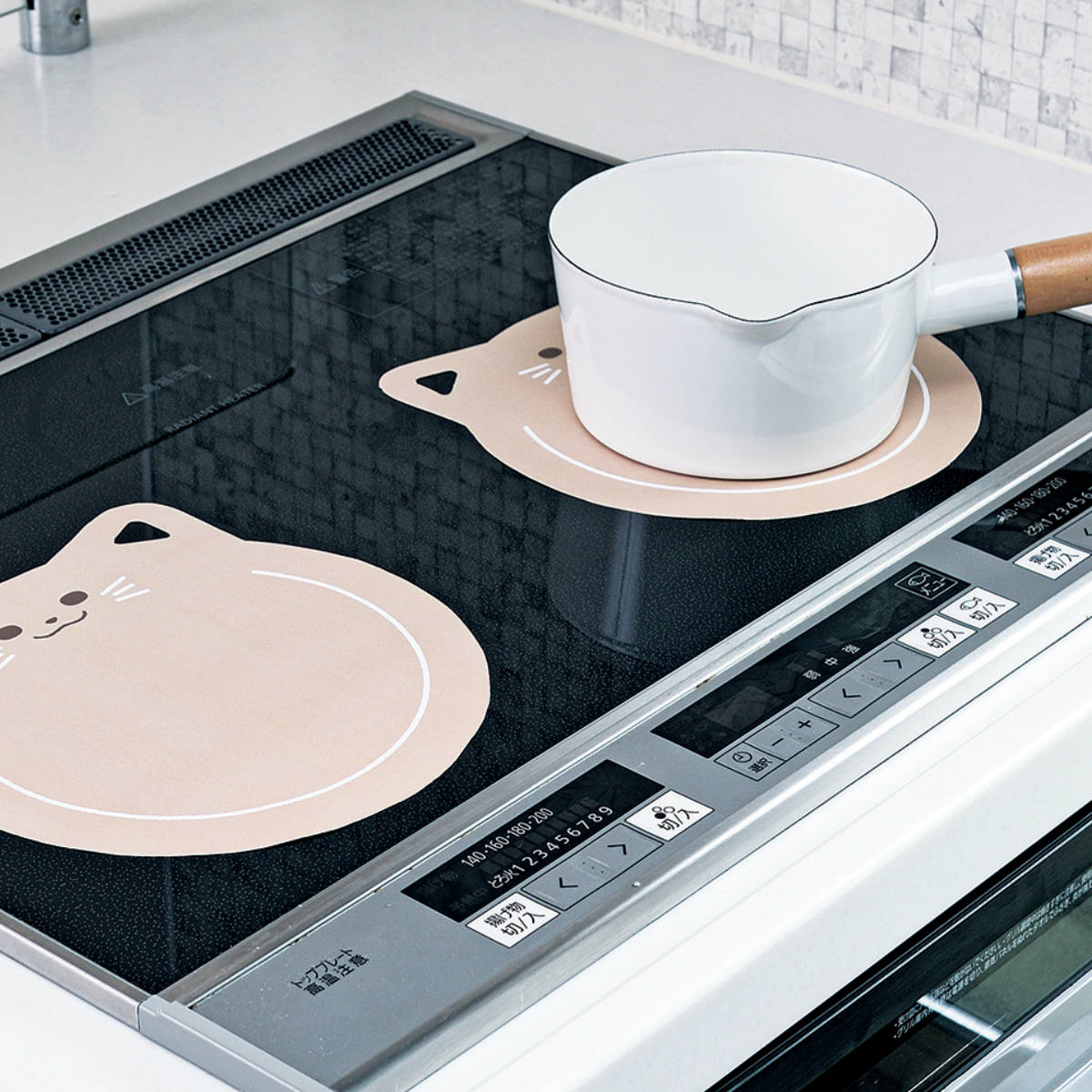 パール金属 IHマット IHクッキングヒーター用プロテクトシート 横21×縦