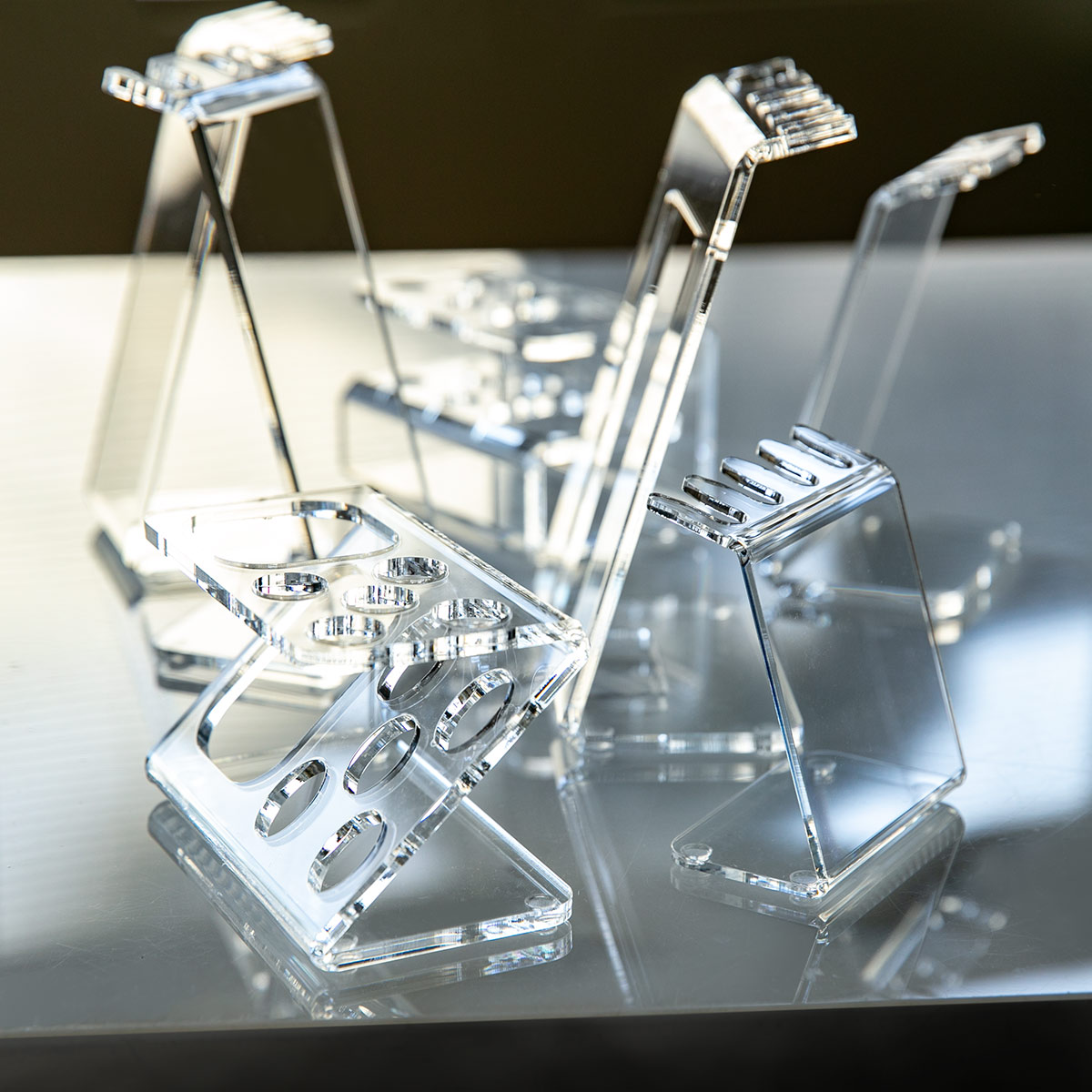 Trytec 特典付き 歯ブラシスタンド amenist アクリル製 Z型 日本製