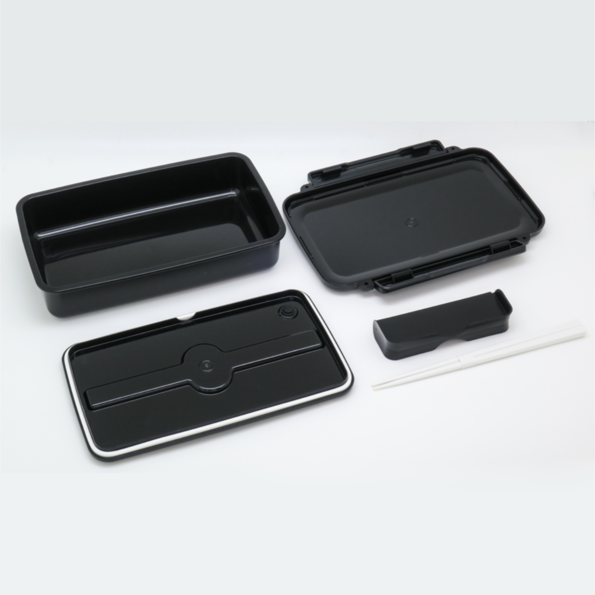 OSK（オーエスケー） 弁当箱 1段 850ml モノトーンスト レンジ対応