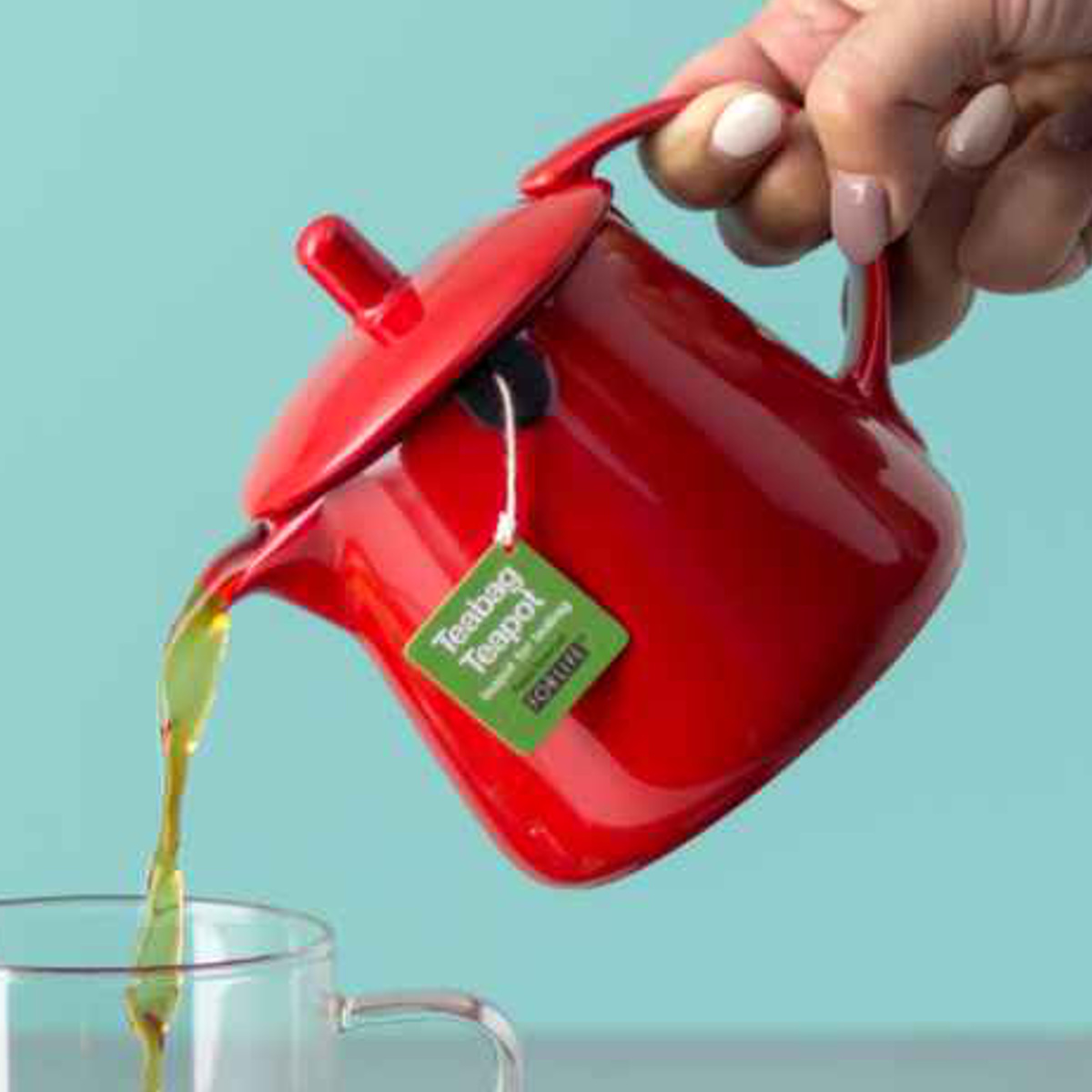 ティーポット 354ml ティーバッグ 陶器 （ 食洗機対応 電子レンジ対応