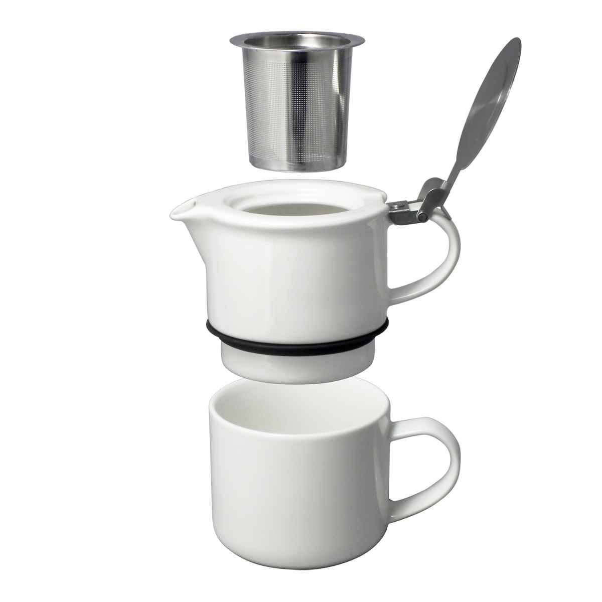 FORLIFE JAPAN ティーポット＆カップ セット 400ml ティーフォーワン