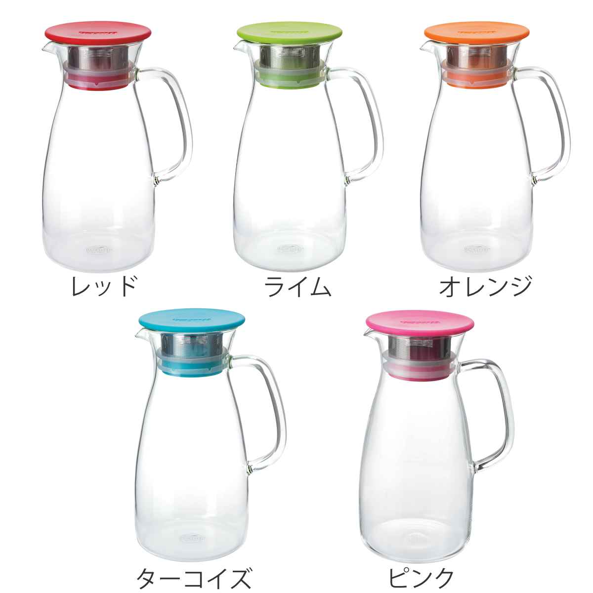 FORLIFE JAPAN 冷水筒 ピッチャー 1L ミストアイスティージャグ ガラス