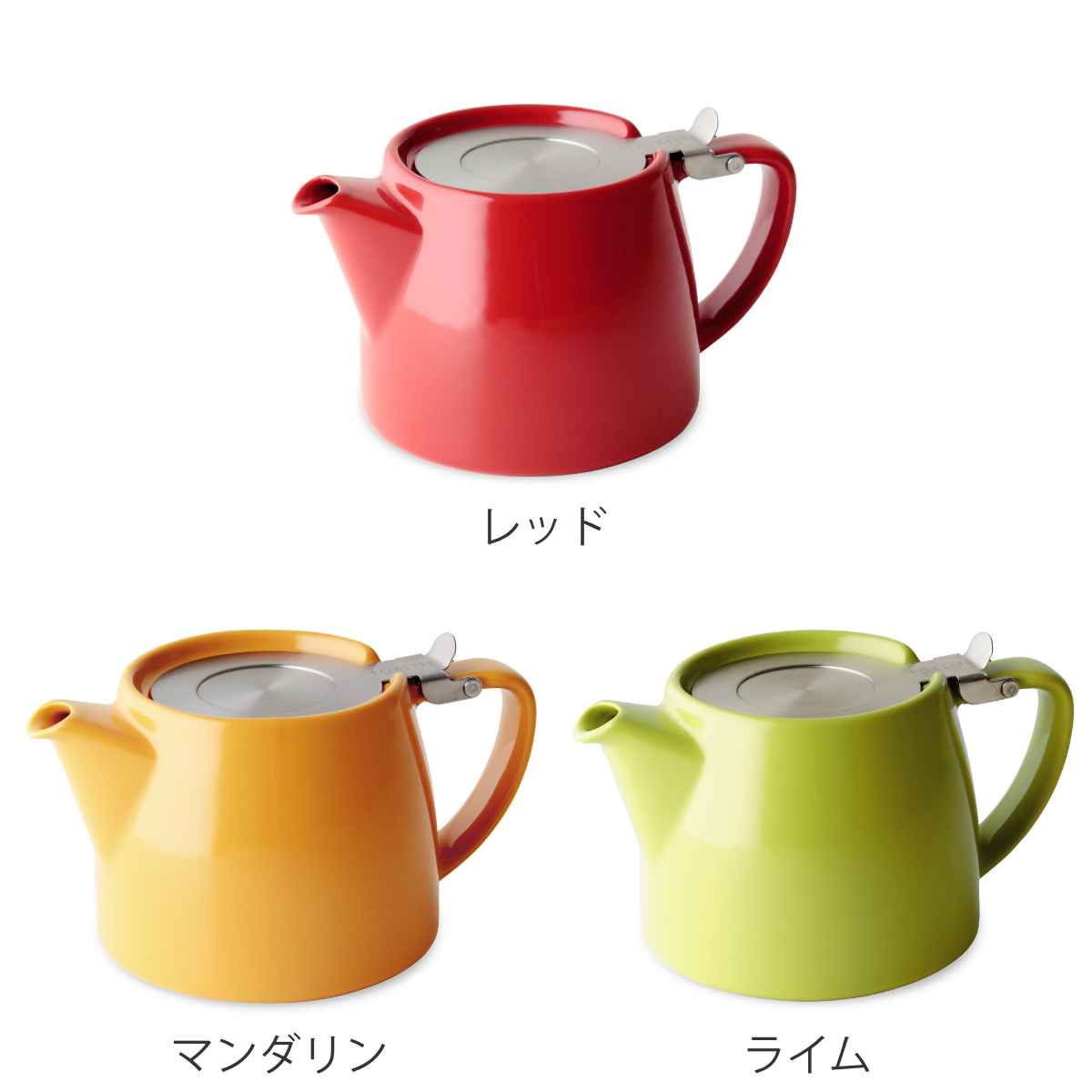 FORLIFE JAPAN ティーポット 400ml ミニスタンプティーポット 硬質陶器