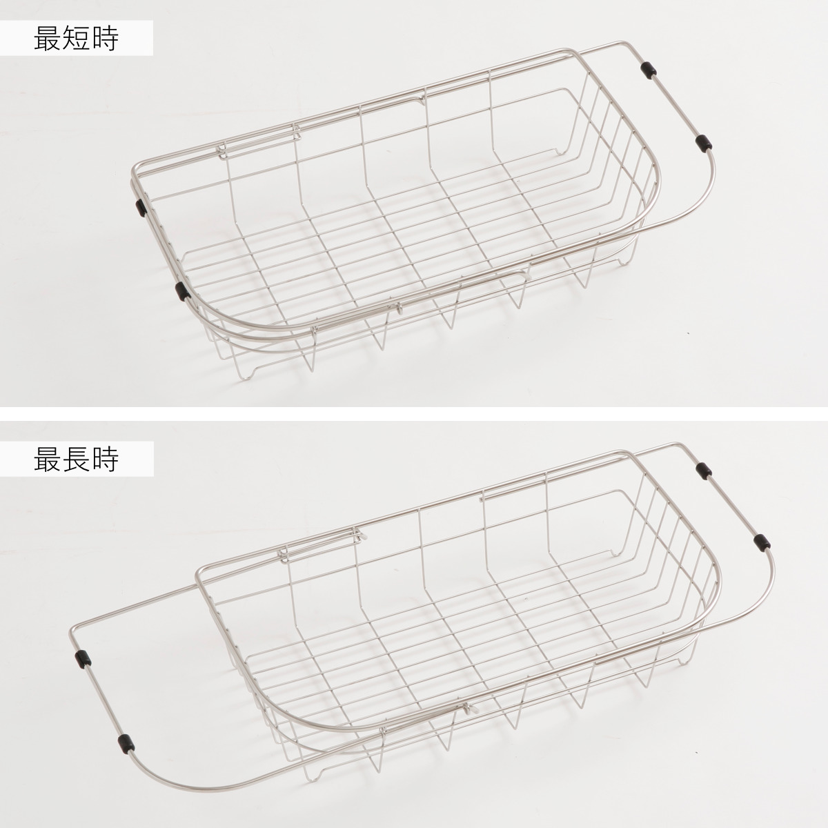 水切りラック アットアクア ステンレス製 シン...の詳細画像5