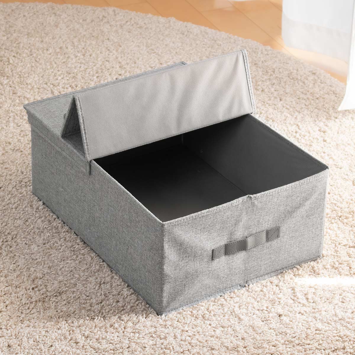 Fits 収納ボックス M 3個セット ハーフオープン フィッツファブリック