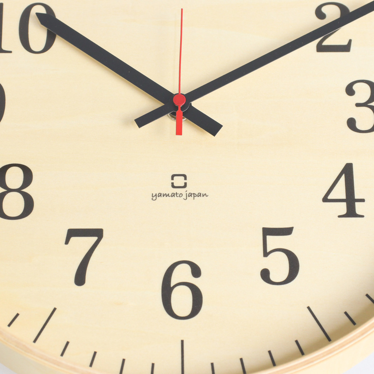 ヤマト工芸 掛け時計 fullmoon スタンダード 日本製 （ 時計 壁掛け