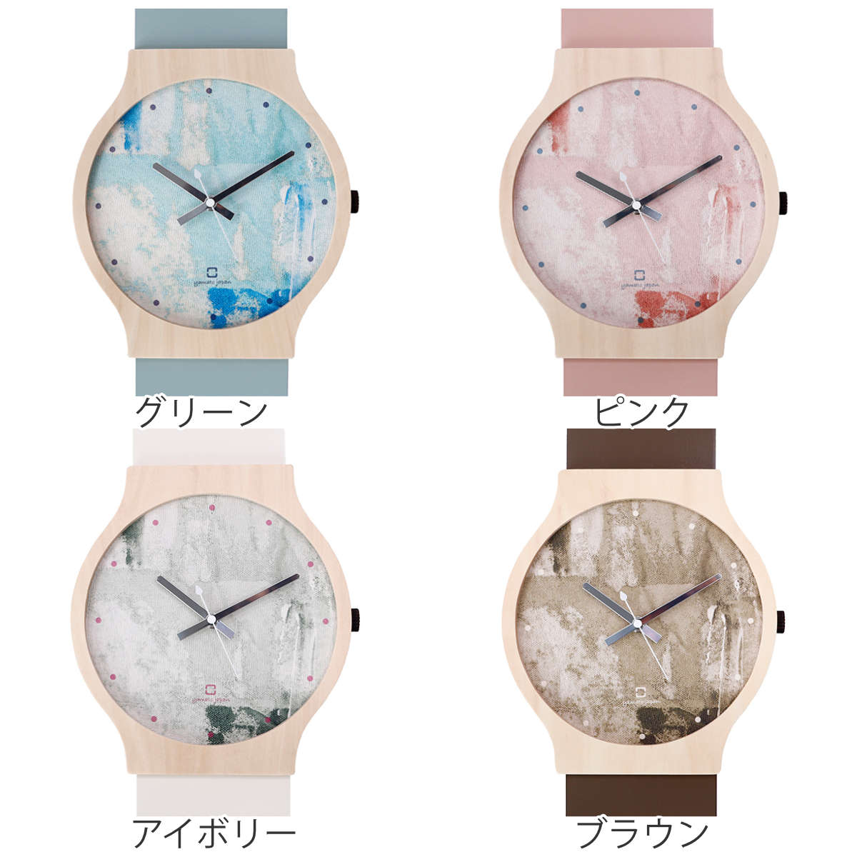 掛け時計 painting clock ヤマト...の詳細画像1