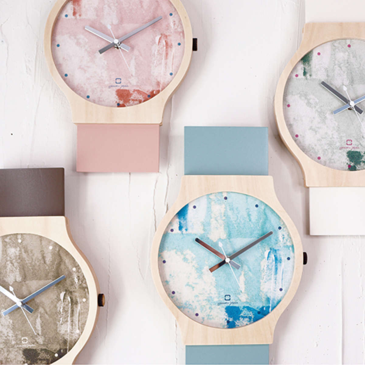 掛け時計 painting clock ヤマト...の詳細画像5