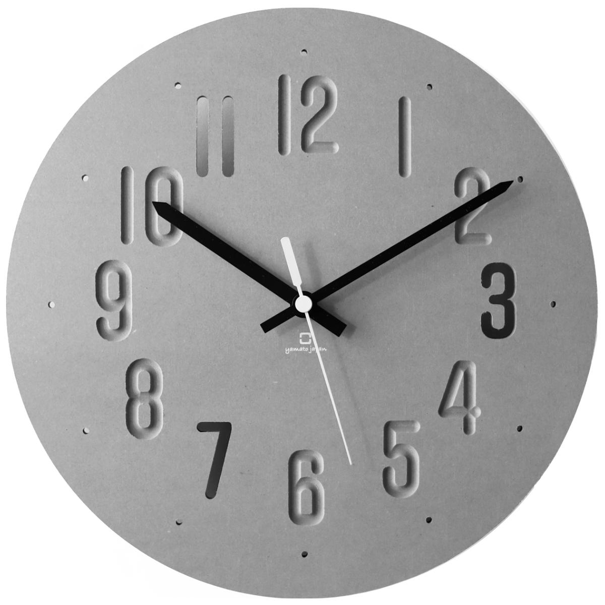 ヤマト工芸 掛け時計 MAT CLOCK （ 時計 壁掛け時計 掛時計