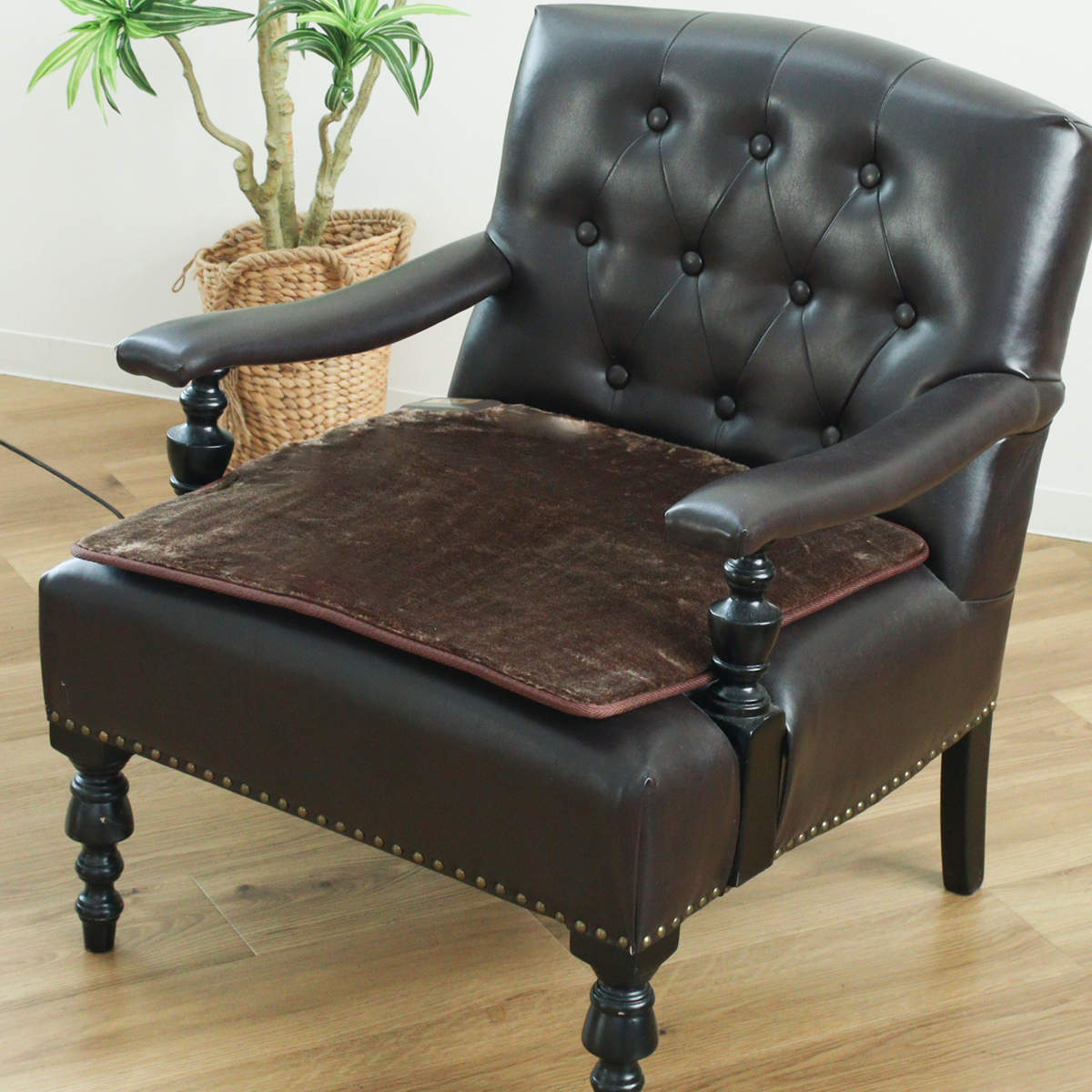 ワタナベ工業 ホットカーペット ホットクッション 58×58cm （ 座布団