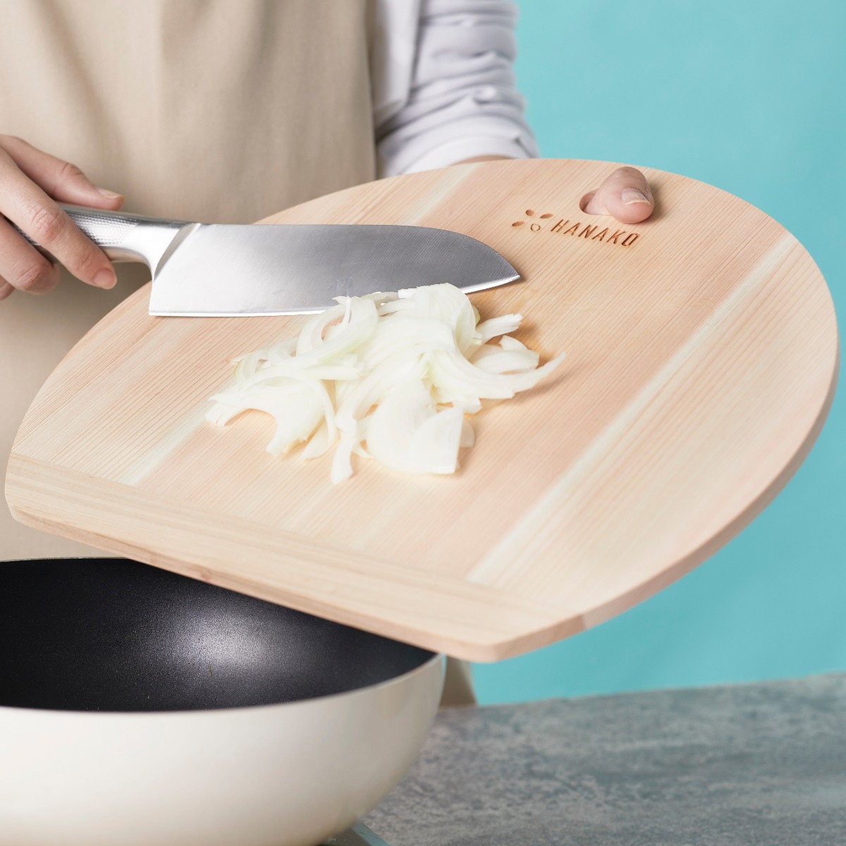 HANAKO 特典付き まな板 木製 四万十ひのきカッティングボード 日本製