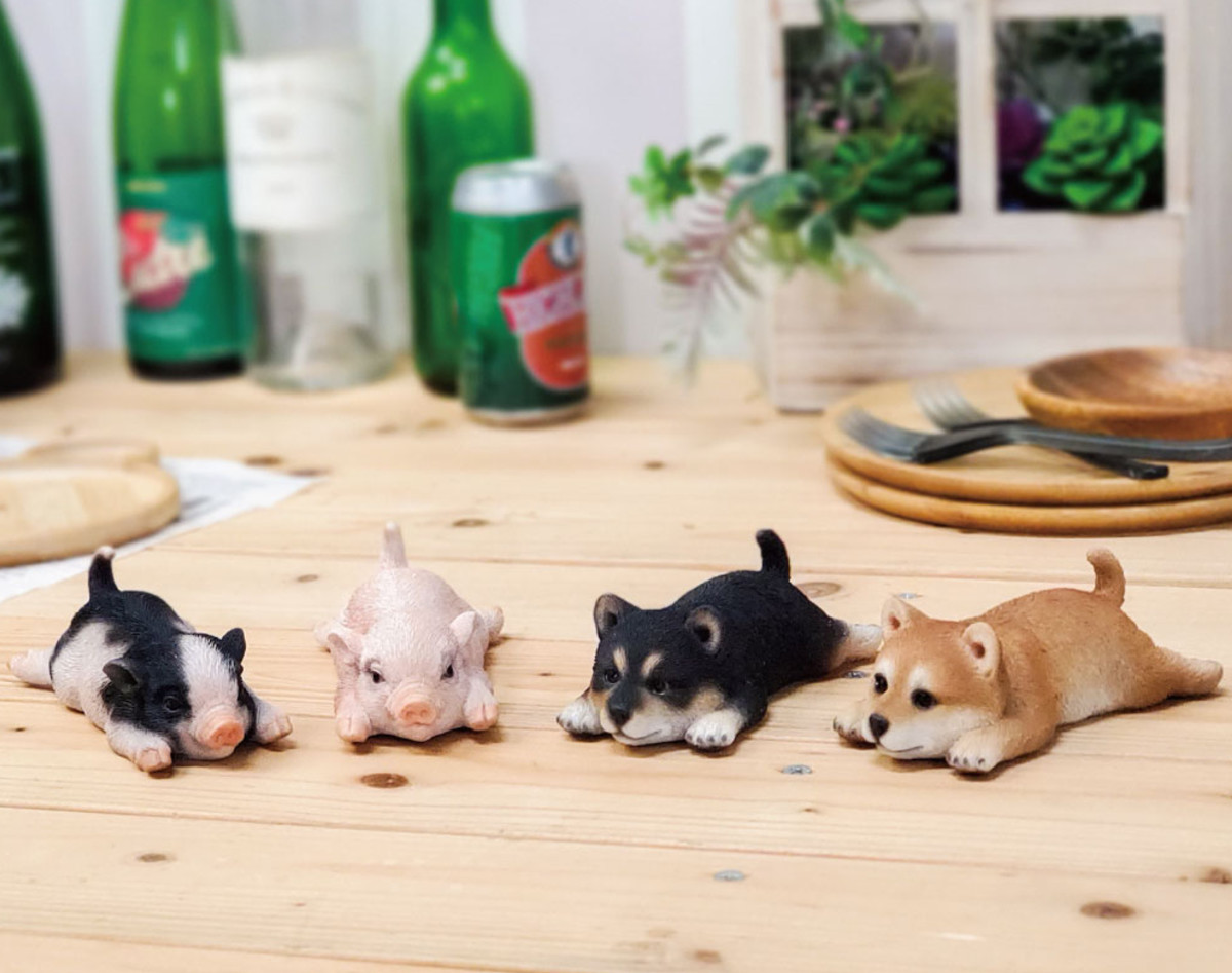 さんぷんまつブー ブタ ヌードルウエイト マグネット付 （ カップ麺