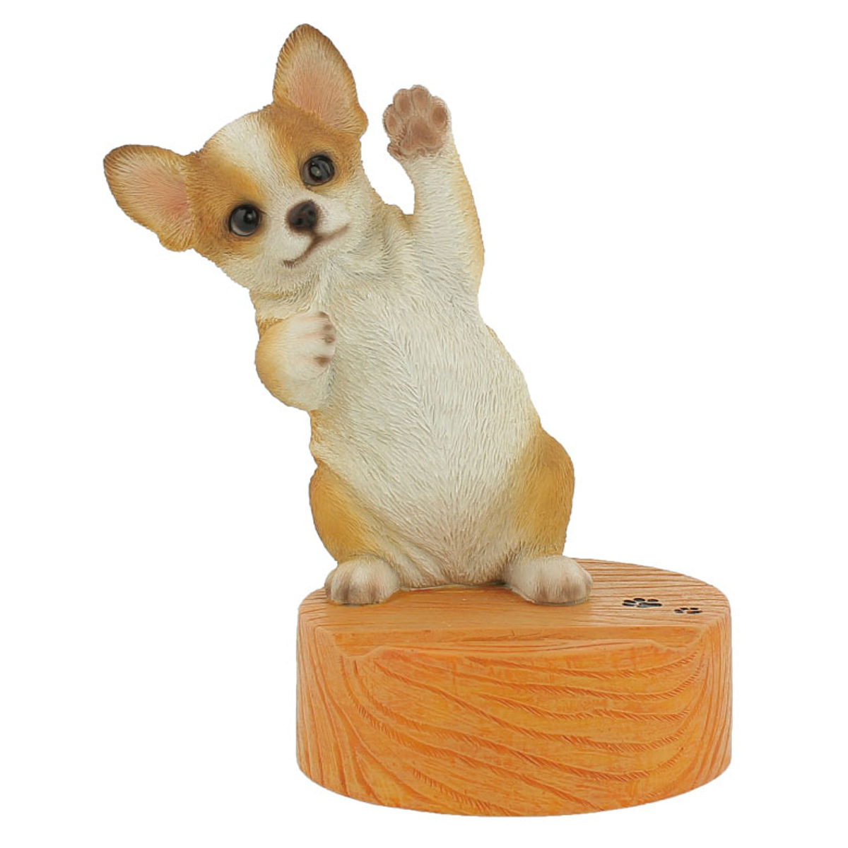スマホスタンド 犬 オブジェ ペット 箱入り （ 携帯スタンド 充電 