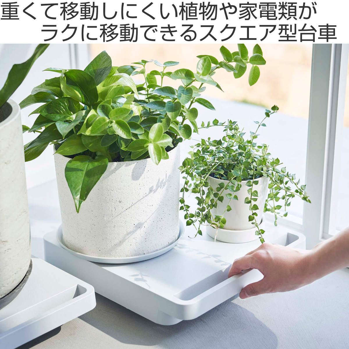 山崎実業 tower 自立する台車 タワー 正...の詳細画像1