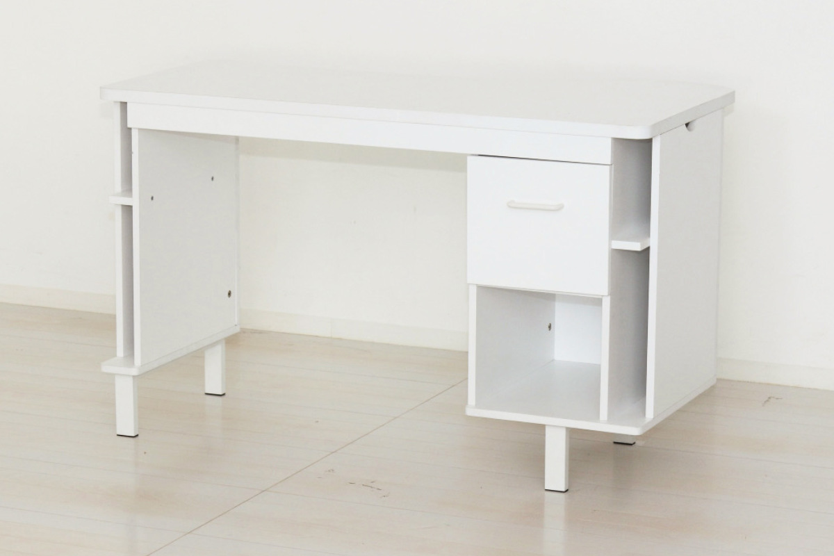 クロシオ ネイルデスク 幅113.8cm 引き出し付き （ ネイル ネイル