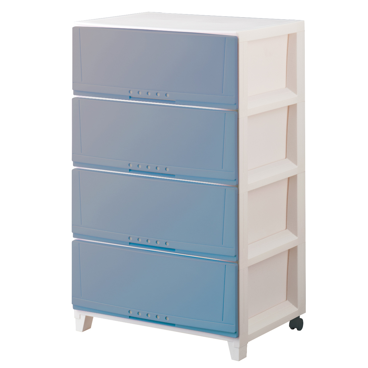 天馬 チェスト たっぷり収納 リサイクリングケース プラスチック 4段