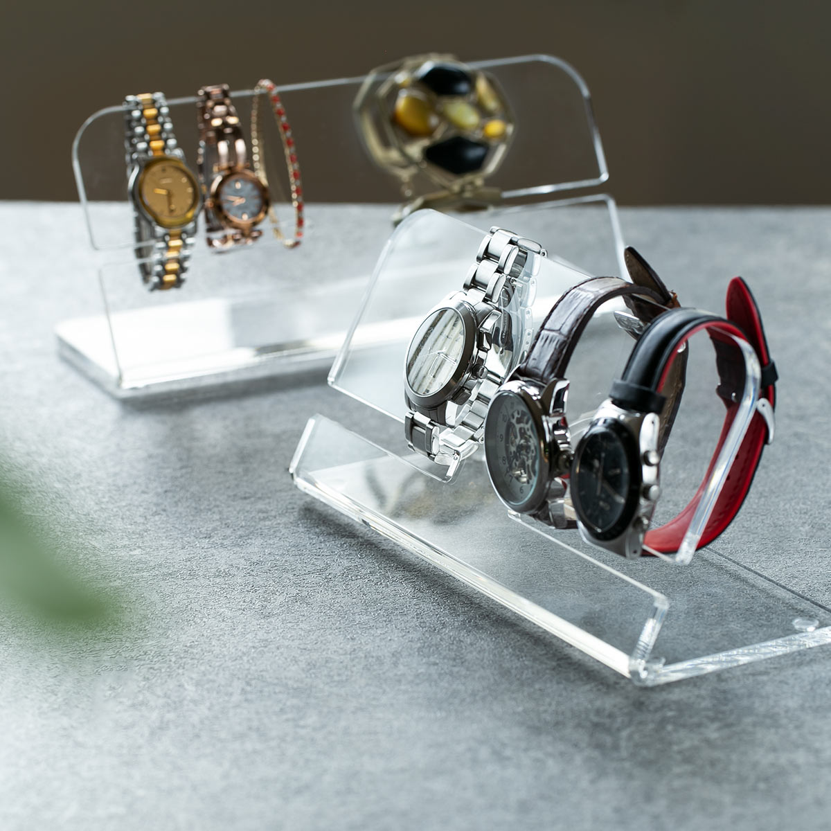 Trytec 特典付き ウォッチスタンド amenist アクリル製 日本製