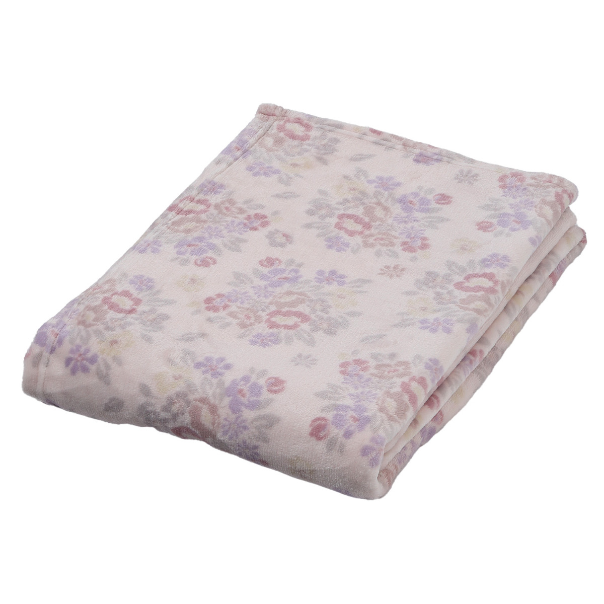 西川（nishikawa） ニューマイヤー毛布 シングル ブーケ柄 （ ニシカワ