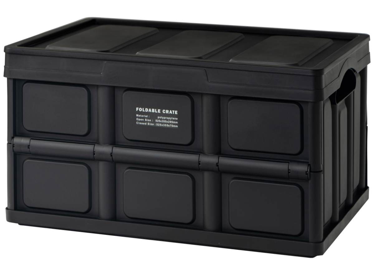 コンテナBOX    ふた付　160L    中古品 東谷 収納ボックス 折りたたみ 蓋付き フォルダブル クレート 同色6個
