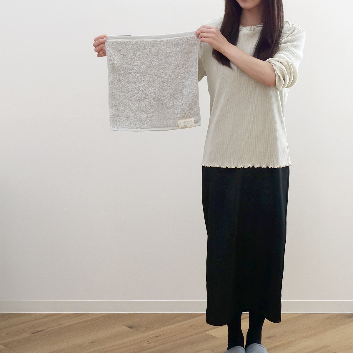 cocochiena（ココチエナ） ハンドタオル カラユイ 34×35cm （ タオル