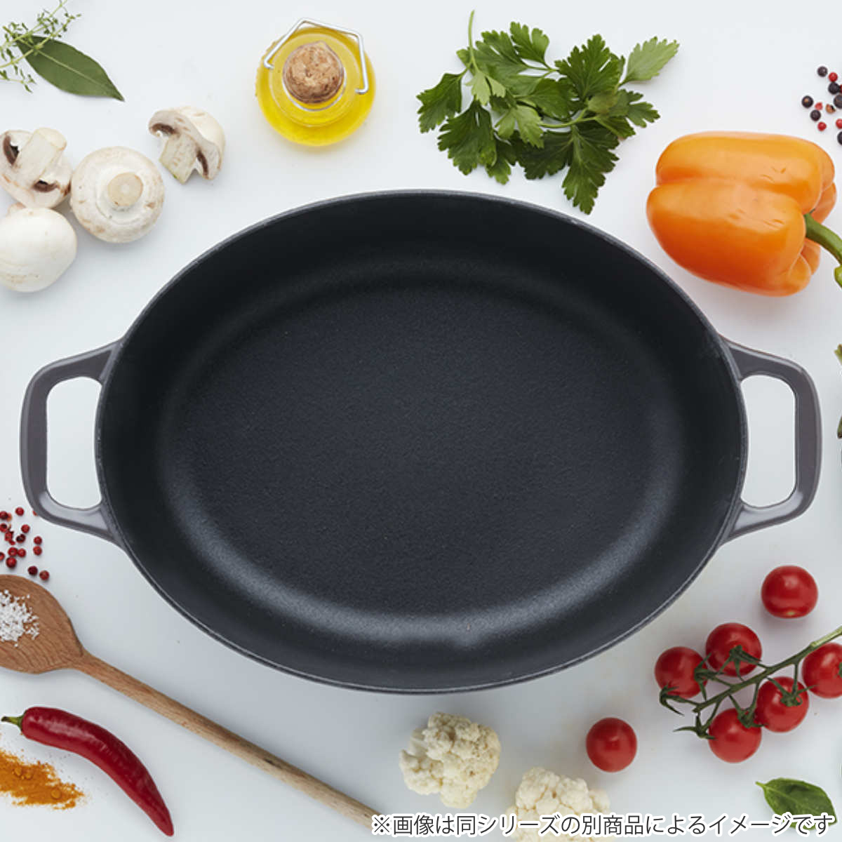 INVICTA キャセロール 20cm ラウンド IH対応 両手鍋 （ インビクタ