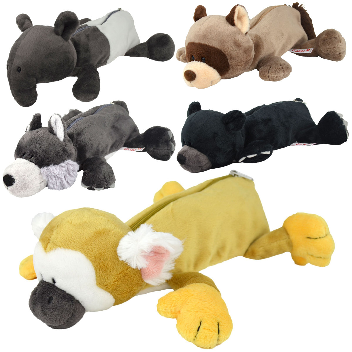 アントレックス 筆箱 フィギュアポーチ NICI ぬいぐるみ （ ニキ