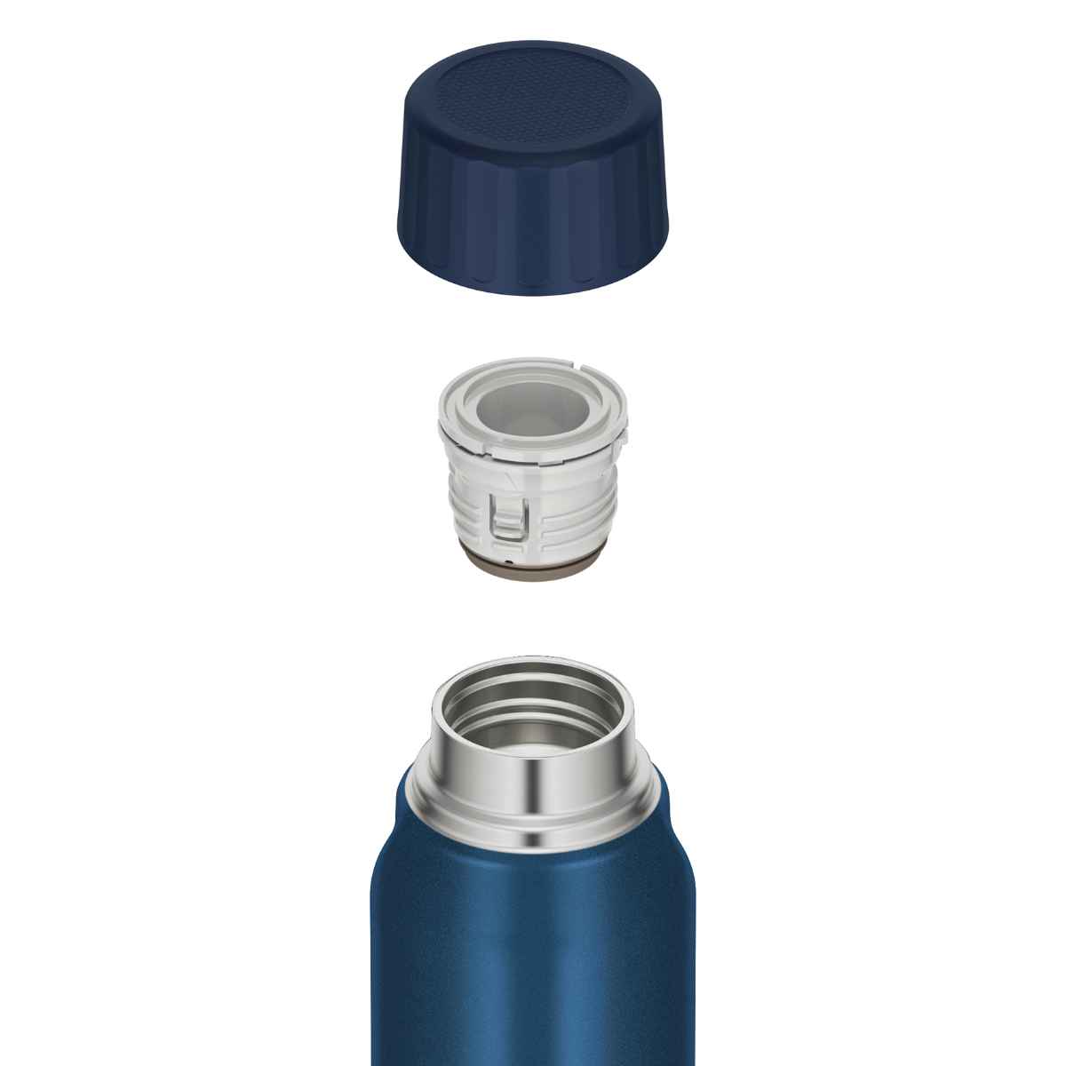 THERMOS（サーモス） 水筒 1L 炭酸飲料ボトル 保冷 スクリュー FJK