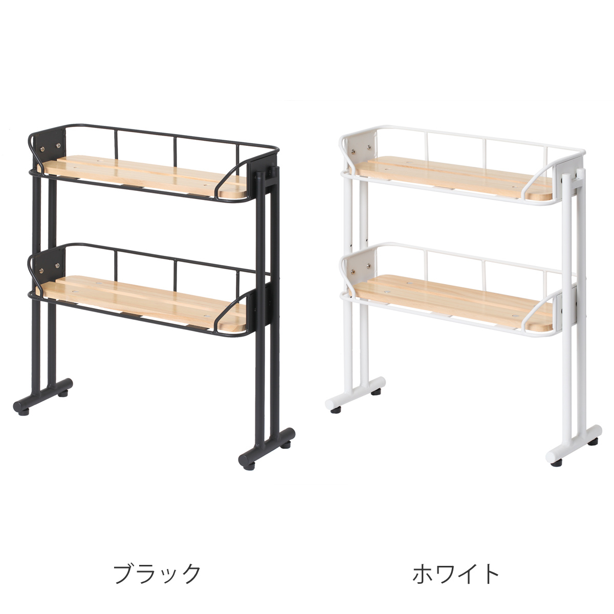 夢想　木製シェルフ　2段ラック　【メープル】60cm✖️4 楽天市場】ラック 木製（高さ（cm）60 ～ 69.9）の通販