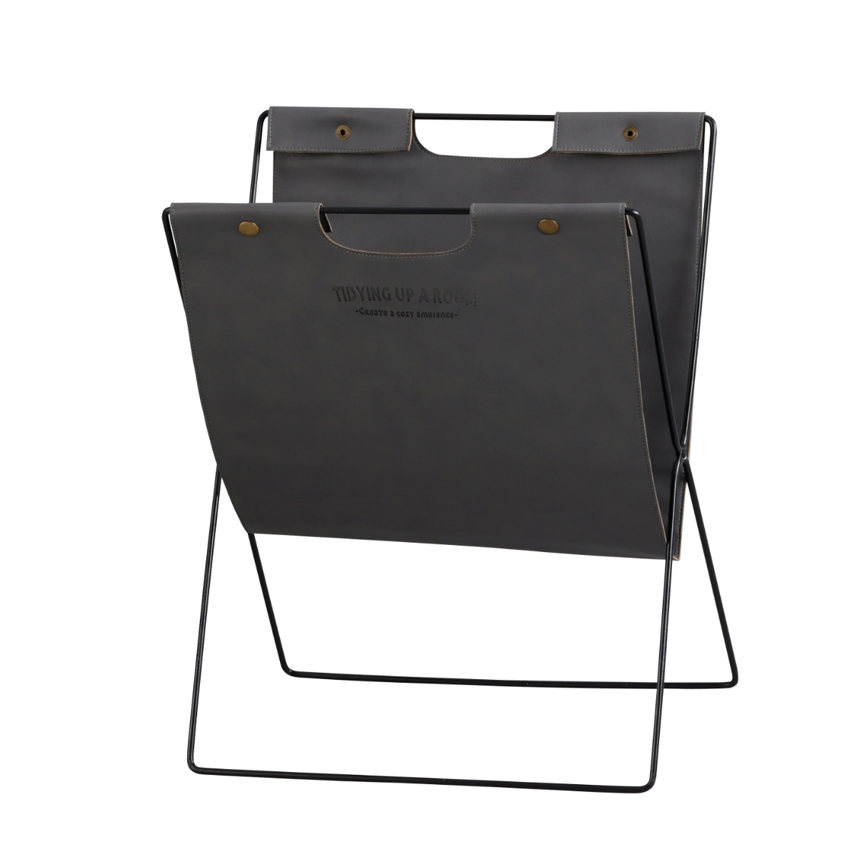 マガジンラック モンテシック 折りたたみ （ マガジンスタンド