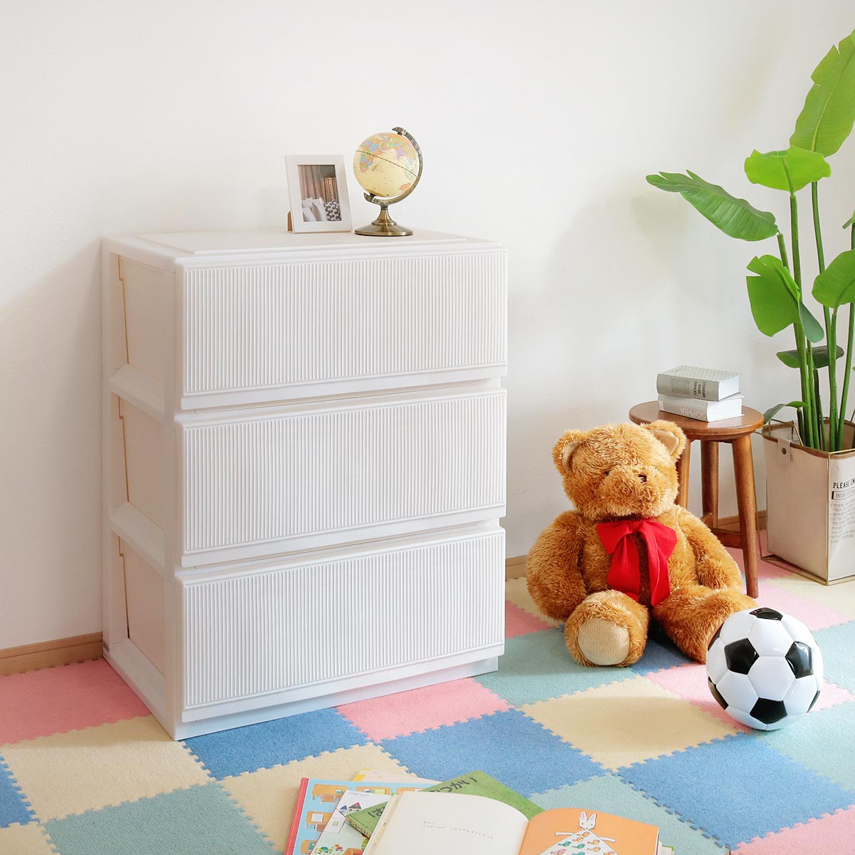 天馬 チェスト プロフィックス スタイルケース組立式 深型 3段 高さ