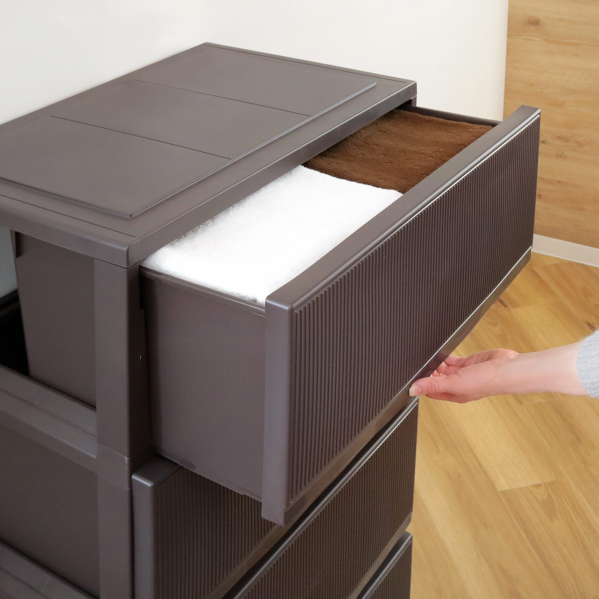 天馬 チェスト プロフィックス スタイルケース組立式 深型 5段 高さ