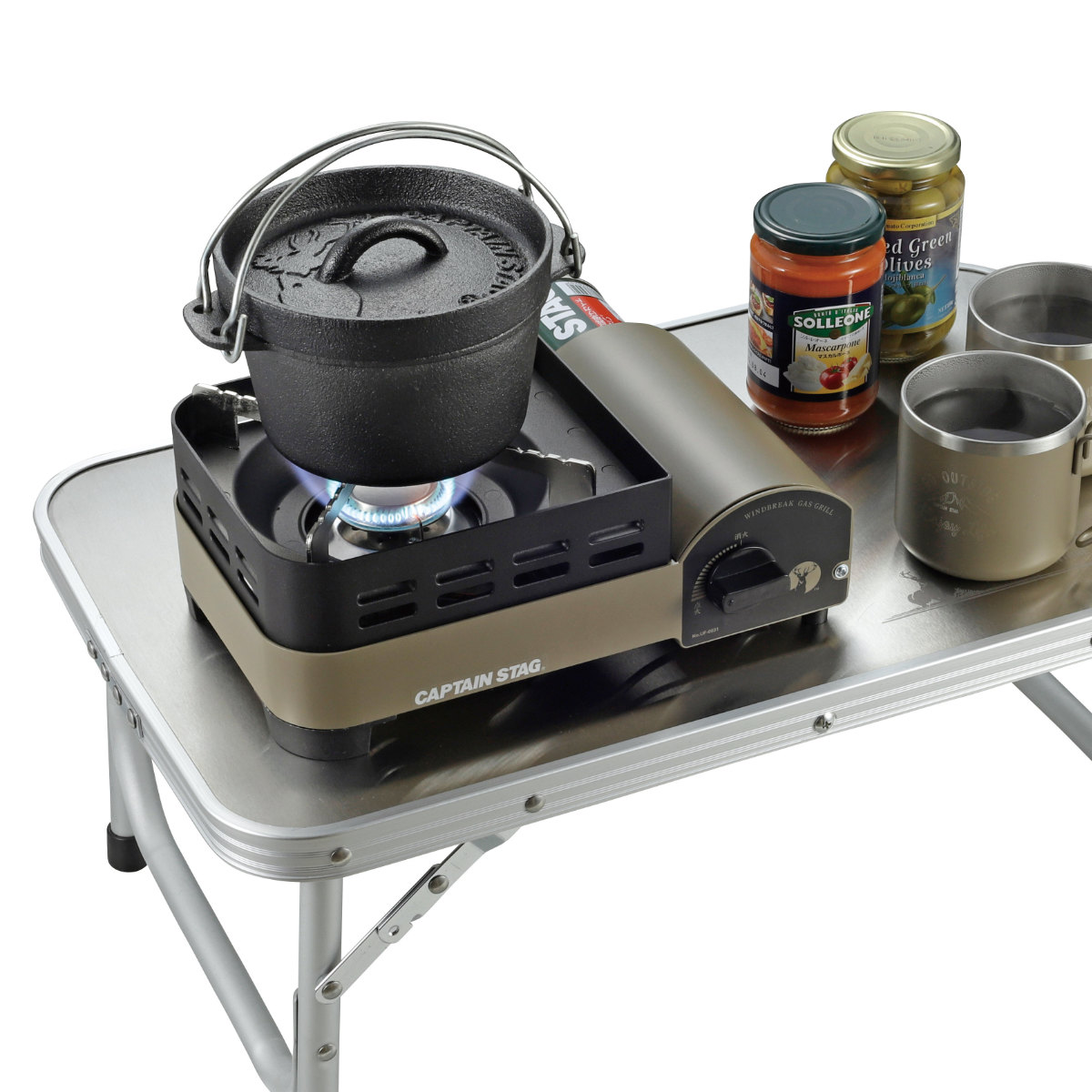 CAPTAIN STAG（キャプテンスタッグ） カセットコンロ ジュニア