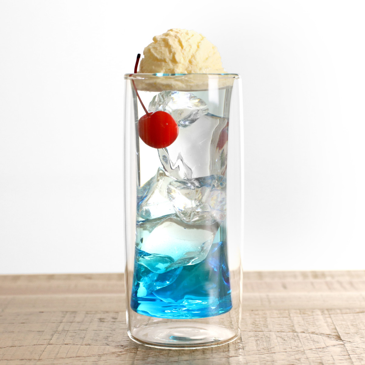 タンブラー 280ml DOWBLE WALL ダブルウォール 耐熱ガラス （ 電子