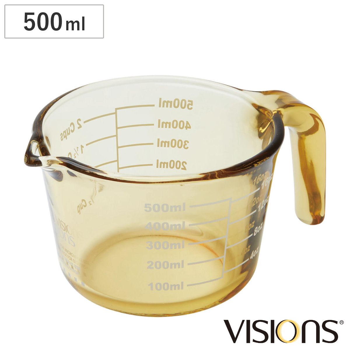 �v�ʃJ�b�v 500ml VISIONS �K���X�� ���W���[�J�b�v �i �v�ʃR�b�v ���W���[�R�b�v �ϔM �ϔM�K���X �H��@ �����W 500cc �j