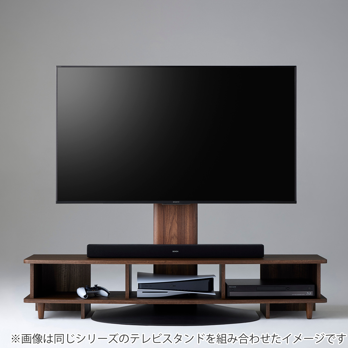 朝日木材加工 テレビ台 幅150cm 65V型対応 ローボード 北欧風 オープン 