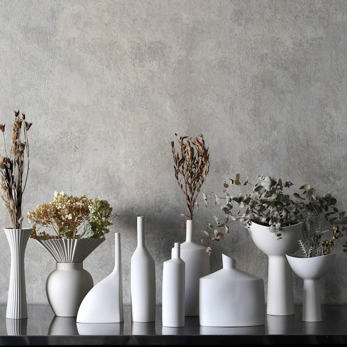 magnet 花瓶 CACCIA9 Tiny Cinque 陶器 （ 花びん 花器 ベース 無地