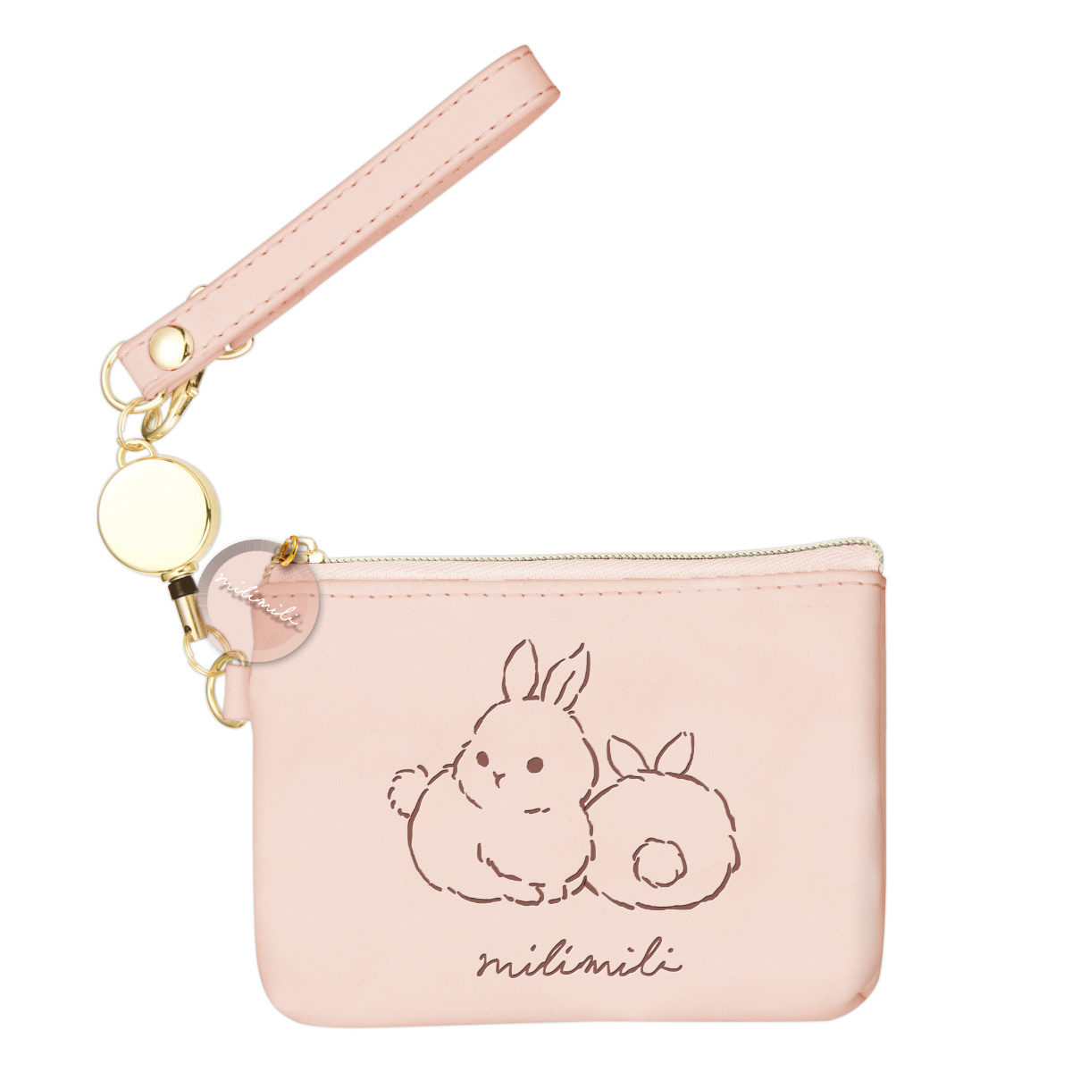 Q-LiA（クーリア） パスケース ミリミリ 定期入れ デイリーポーチ