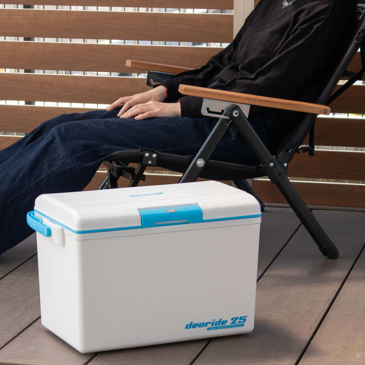 SANKA クーラーボックス 24.5L デオライド25 消臭 （ 保冷 クーラーBOX
