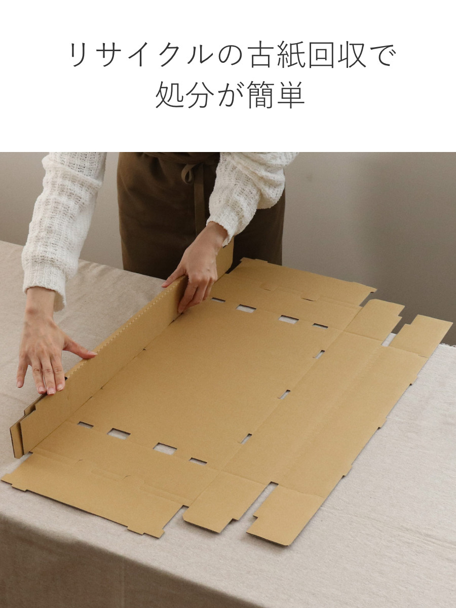 ばんじゅう フードコンテナー ダンボール製 S 10枚セット もち箱