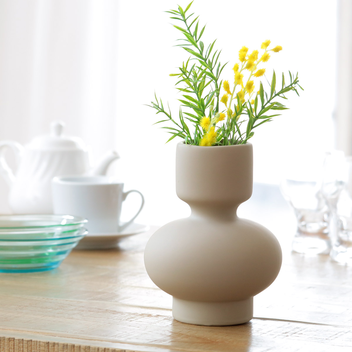 magnet 花瓶 Selene Beige （ 花びん 花器 ベース フラワーベース